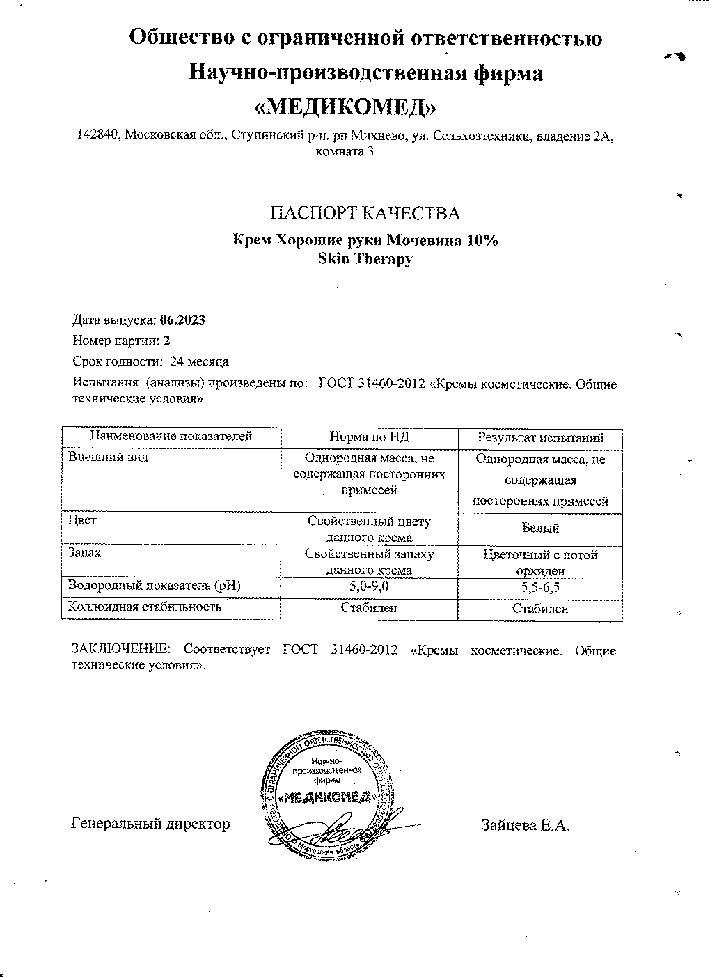 Паспорт №062023